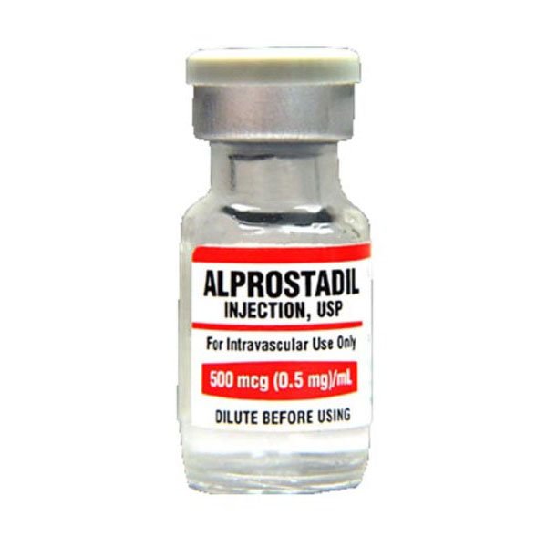 Alprostadil bottle